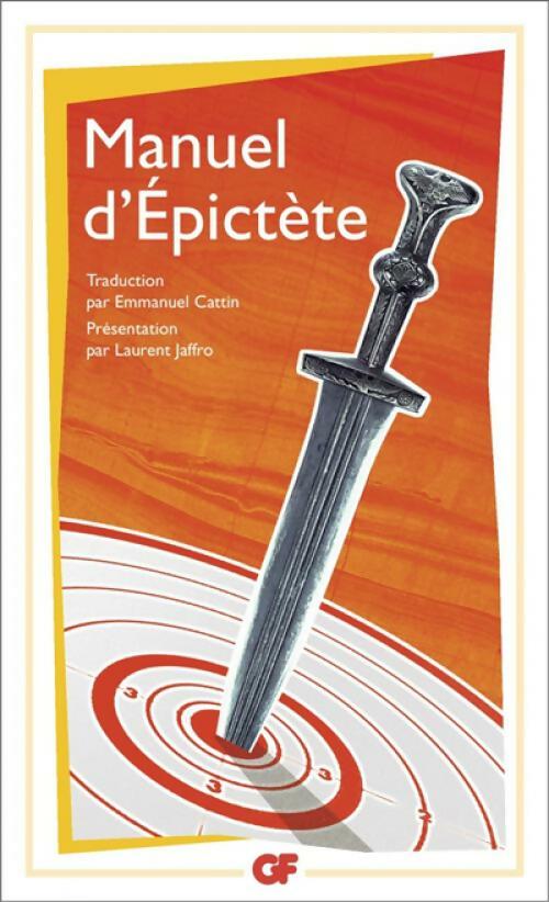 Manuel - Epictète - GF - Livre