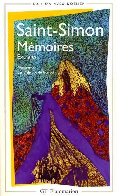 Extraits - Saint Simon - GF - Livre