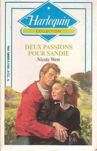 Deux passions pour Sandie - Nicola West - Harlequin - Livre