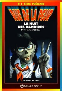 La nuit des vampires - Jahnna N. Malcolm - Rue de la peur - Livre