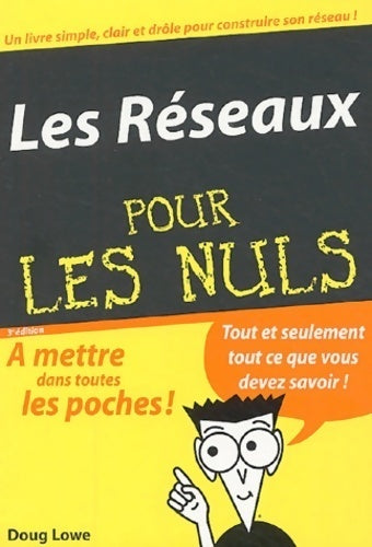 Les réseaux - Doug Lowe - Pour les Nuls Poche - Livre