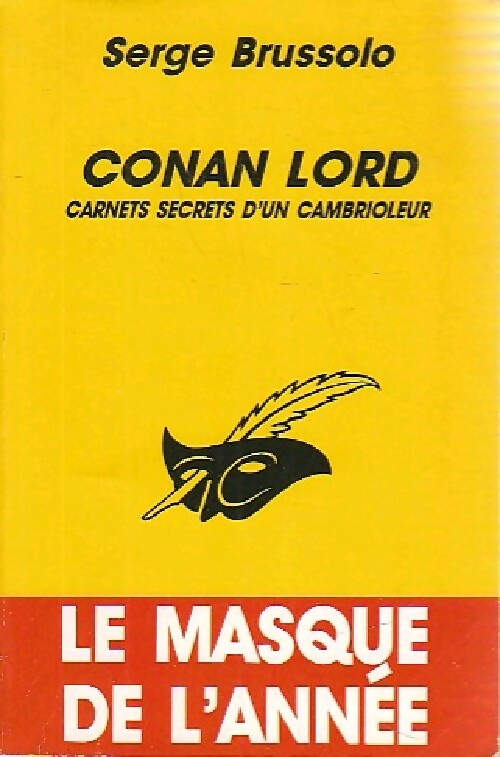 Conan Lord - Serge Brussolo -  Le Masque - Livre
