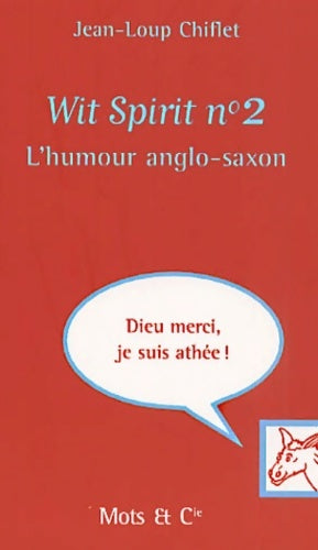 Wit Spirit n°2 - Jean-Loup Chiflet - Mots & Cie - Livre