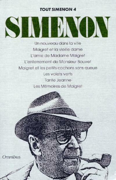 Tout Simenon Tome IV - Georges Simenon - Omnibus - Livre