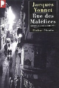 Rue des maléfices - Jacques Yonnet - Libretto - Livre