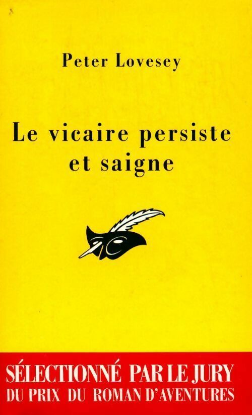 Le vicaire persiste et saigne - Peter Lovesey - Le Masque - Livre