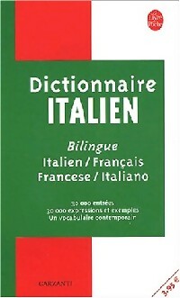 Dictionnaire italien bilingue italien-français, francese-italiano - François Baruchello - Le Livre de Poche - Livre