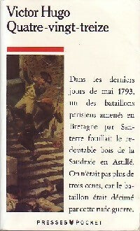 Quatre-Vingt-treize - Victor Hugo - Pocket - Livre