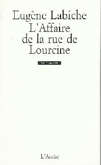 L'affaire de la rue Lourcine - Eugène Labiche - Scène ouverte - Livre