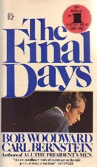 The final days - Bob Woodward ; Carl Bernstein - Avon Books - Livre