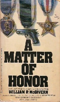 A matter of honor - William P. McGivern -  Berkley Book - Livre