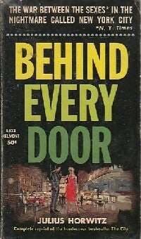 Behind every door - Julius Horwitz -  Belmont Books - Livre