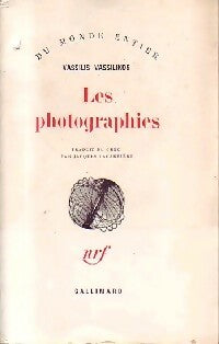 Les photographies - Vassilis Vassilikos - Du monde entier - Livre