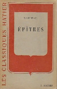Epîtres - Nicolas Boileau -  Classiques Hatier - Livre