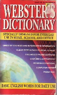 Webster's dictionary - Inconnu -  Nickel - Livre
