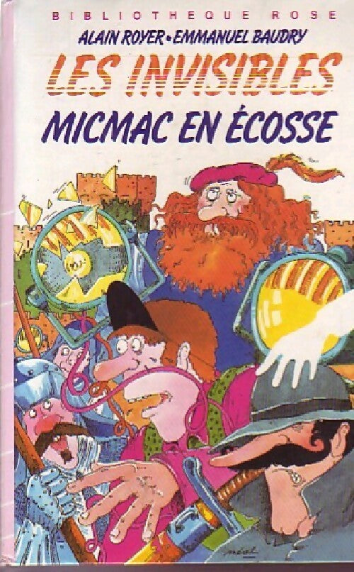 Les invisibles : Micmac en écosse - Alain Royer - Bibliothèque rose (3ème série) - Livre