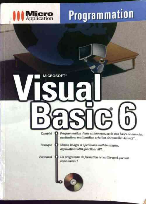 Visual Basic 6 - Inconnu - Micro Application GF - Livre