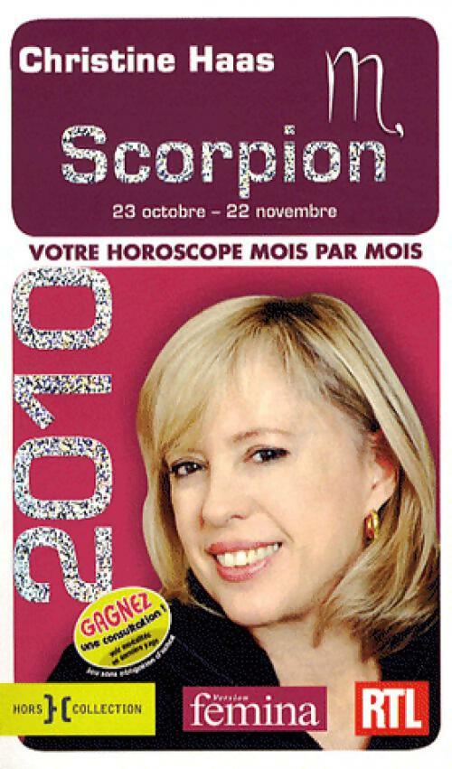 Scorpion 2010 - Christine Haas - Astrologie - Livre