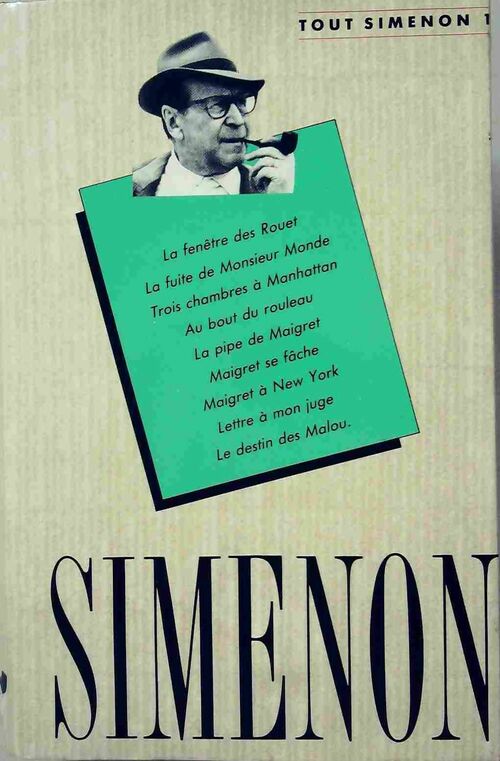 Tout Simenon Tome I - Georges Simenon -  France Loisirs GF - Livre