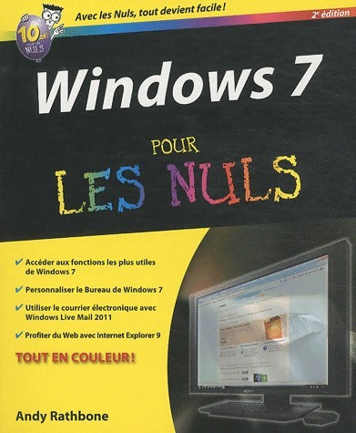 Windows 7 pour les nuls - Andy Rathbone - Pour les nuls - Livre