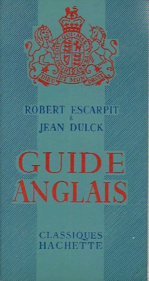 Guide anglais - Jean Dulck -  Hachette GF - Livre