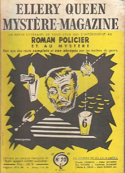 Mystère magazine n°70 - Collectif - Mystère magazine - Livre