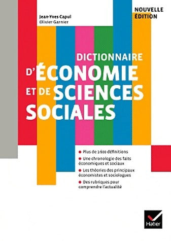 Dictionnaire d'économie et de sciences sociales - Collectif - Nathan GF - Livre