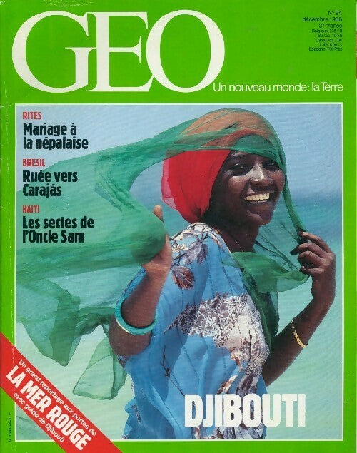 Géo n°94 : Djibouti - Collectif - Géo - Livre