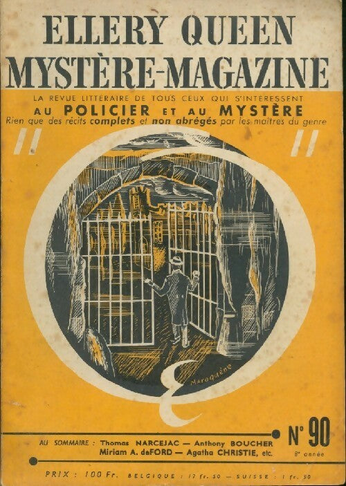 Mystère magazine n°90 - Collectif - Mystère magazine - Livre