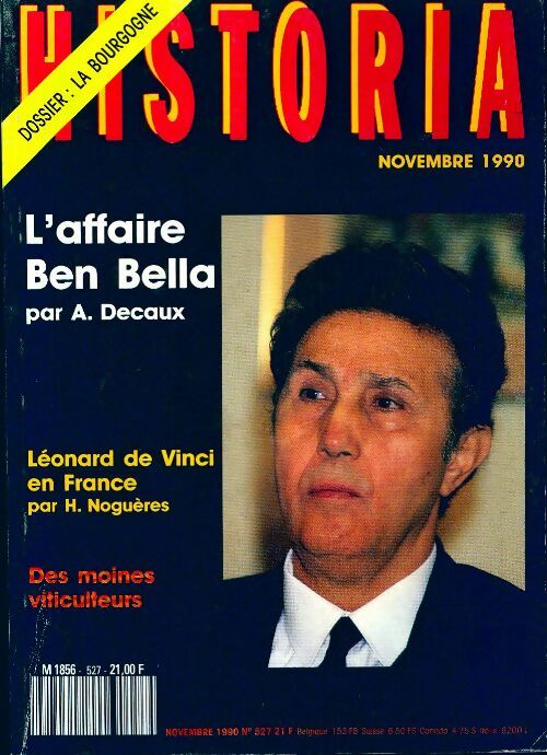 Historia n°527 : L'affaire Ben Bella - Collectif - Historia - Livre
