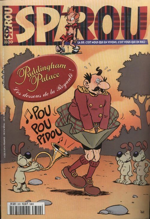 Spirou n°3320 : Puddingham Palace, les dessous de la Royauté ! - Collectif - Spirou - Livre