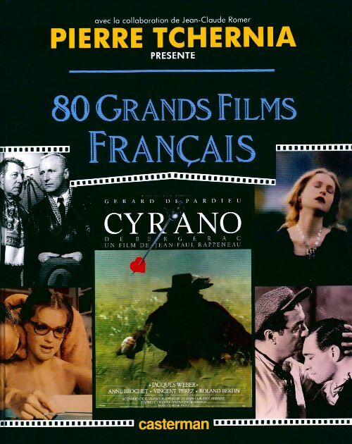 80 Grands films français - Pierre Tchernia - Casterman GF - Livre