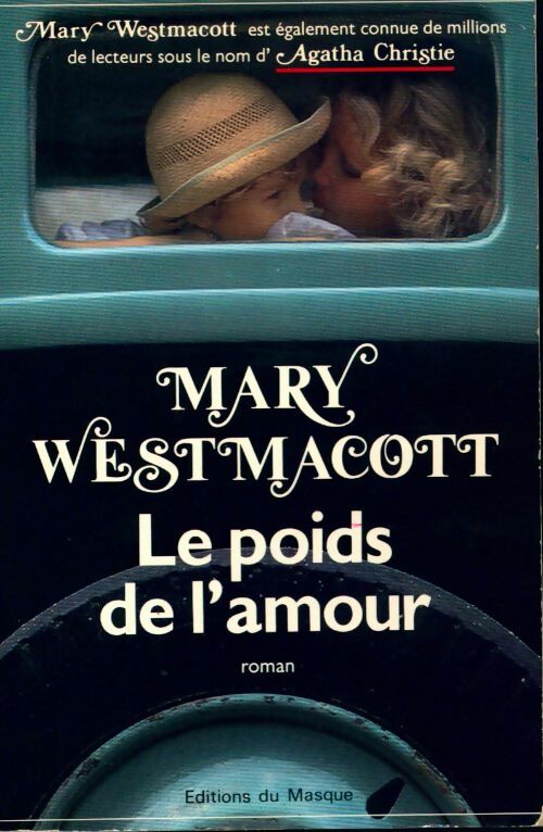 Le poids de l'amour - Agatha Christie - Masque GF - Livre