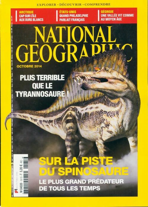 National Geographic n°181 : Sur la piste des dinosaures - Collectif - National Geographic France - Livre