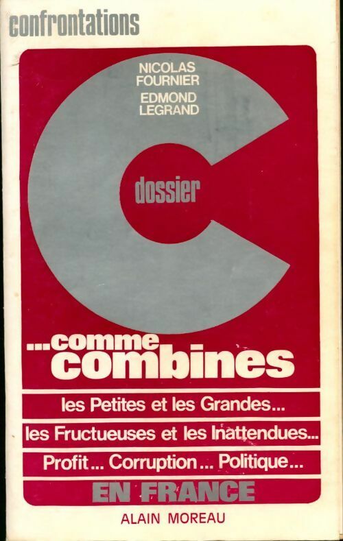 C... Comme combines - Edmond Legrand - Moreau GF - Livre