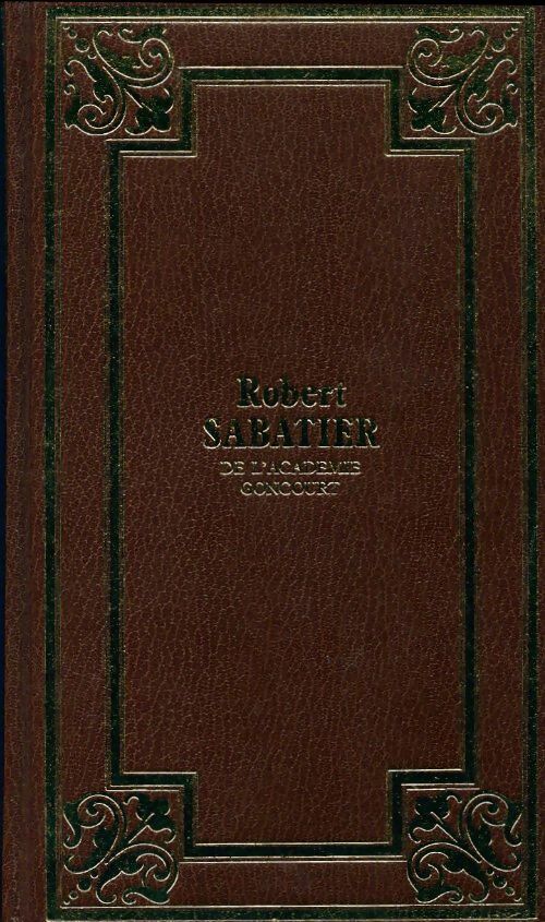 Boulevard - Robert Sabatier - Ediclub Rombaldi - Livre