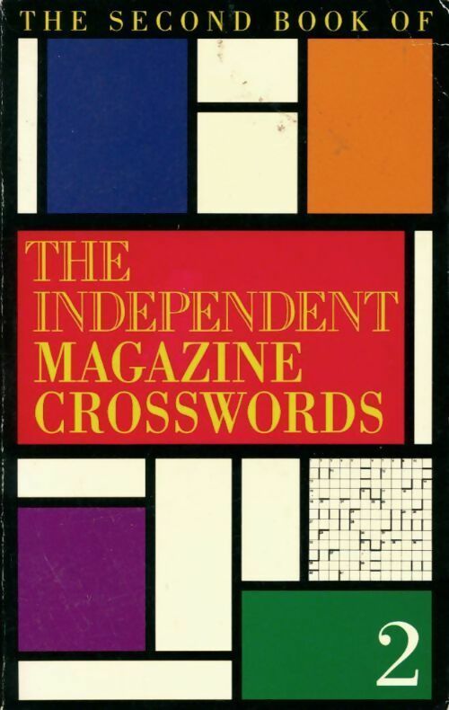 The second book of the independent magazine crosswords vol. 2 - Collectif - Headline GF - Livre