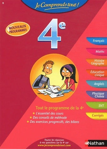 Je comprends tout ! 4e - Pierre-Alain Chiffre - Je comprends tout ! - Livre