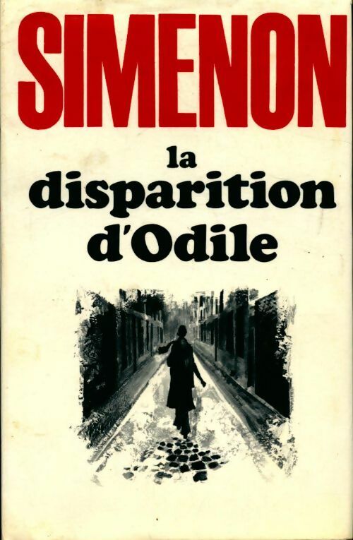 La disparition d'Odile - Georges Simenon - Club Français du livre GF - Livre