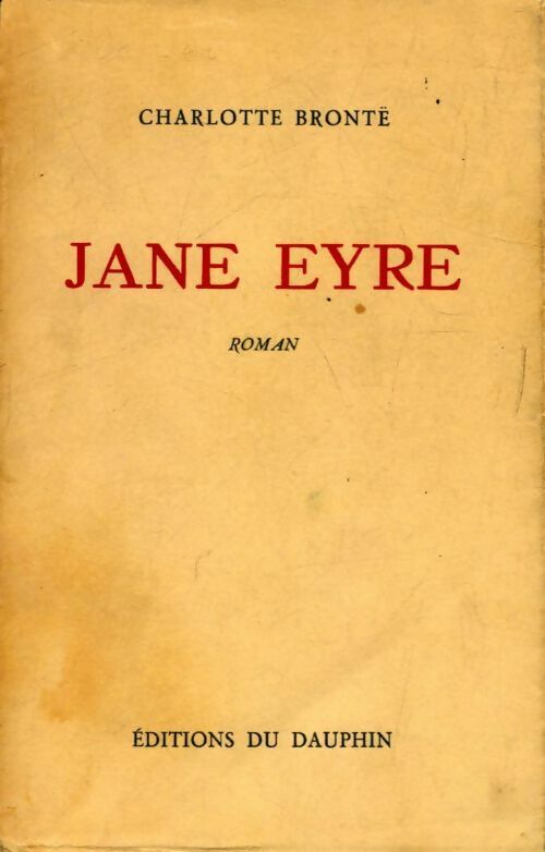 Jane Eyre - Charlotte Brontë - Dauphin Poche divers - Livre