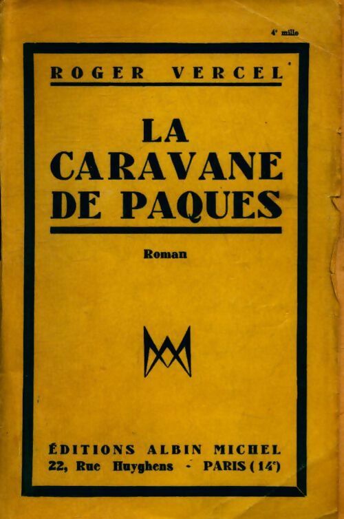La caravane de Pâques - Roger Vercel - Albin Michel poches divers - Livre
