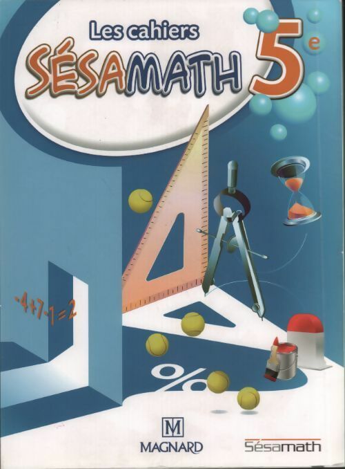 Les cahiers Sésamath 5e - Collectif - Sésamath - Livre