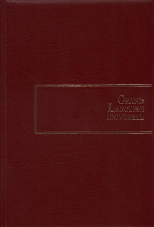Grand Larousse universel Tome XIII : Relais à Siegel - Collectif - Larousse GF - Livre