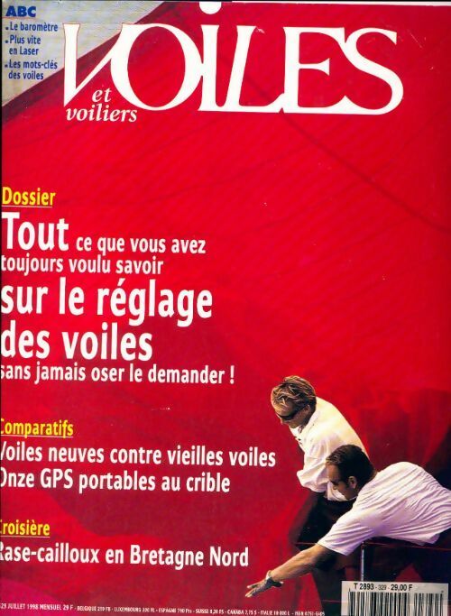 Voiles & voiliers n°329 : Le réglage des voiles - Collectif - Voiles et voiliers - Livre
