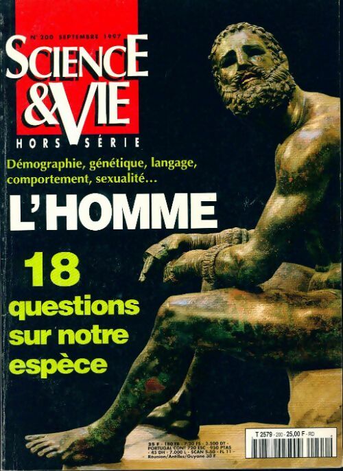 Science & vie Hors-série n°200 : L'homme. 18 questions sur notre espècea - Collectif - Science & vie hors-série - Livre
