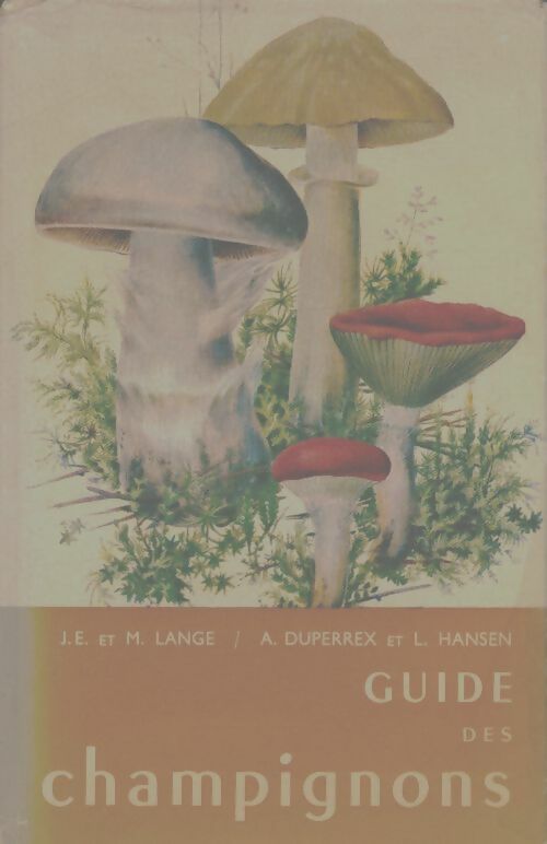 Guide des champignons - Jakob Emanuel Lange - Delachaux poches divers - Livre