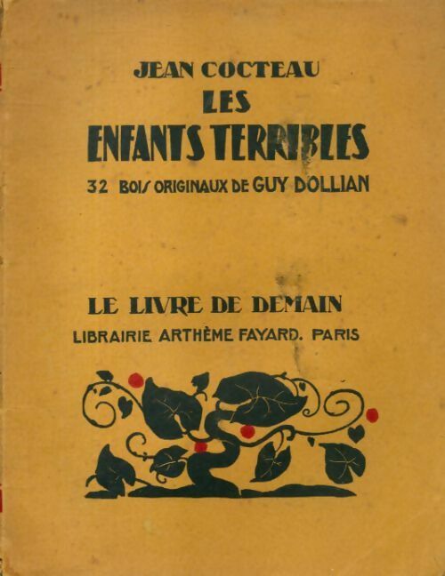 Les enfants terribles - Jean Cocteau - Le livre de demain (Grand format) - Livre
