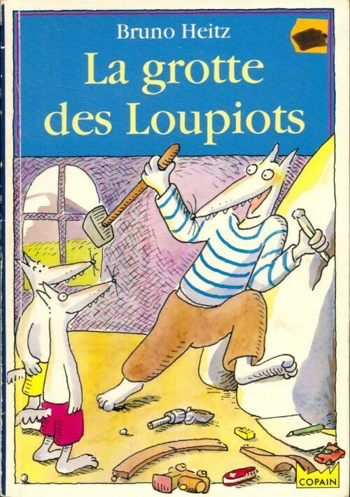 Les grottes des loupiots - Bruno Heitz - Le Livre de Poche Copain - Livre