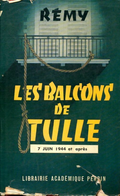 Les balcons de Tulle - Rémy - Perrin GF - Livre
