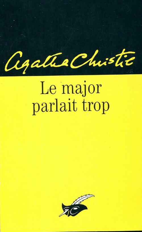 Le major parlait trop - Agatha Christie - Le Masque - Livre